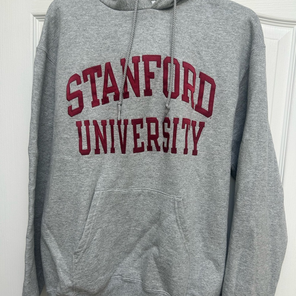 Champion Stanford Gray Hoodie size M